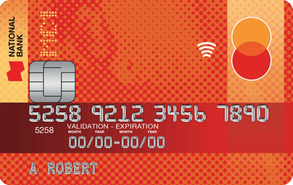National Bank MC1 Mastercard credit card